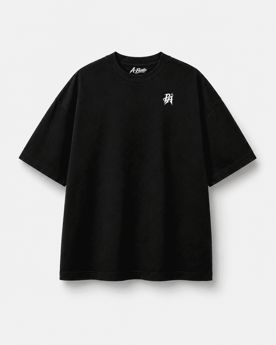 Polera Real Eyes Negra vista posterior