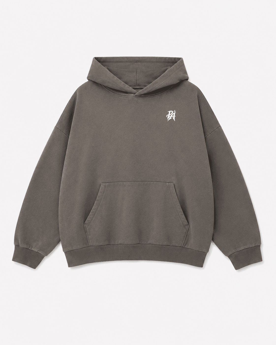 Poleron Real Eyes Gris vista frontal
